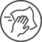 Piktogramm Reinigung